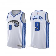 Maillot Orlando Magic Nikola Vucevic Earned 2020-21 Blanc