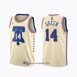 Maillot Philadelphia 76ers Danny Green Earned 2020-21 Crema