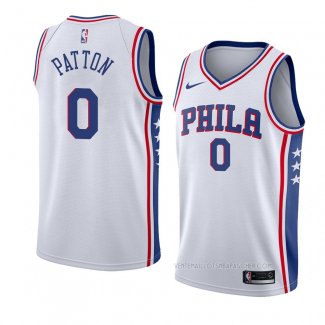 Maillot Philadelphia 76ers Justin Patton Association 2018 Blanc