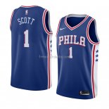 Maillot Philadelphia 76ers Mike Scott Icon 2018 Bleu