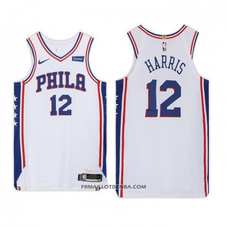 Maillot Philadelphia 76ers Tobias Harris Association Blanc