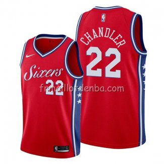 Maillot Philadelphia 76ers Wilson Chandler Statement Rouge