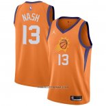 Maillot Phoenix Suns Steve Nash Statement 2021 Orange
