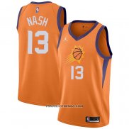 Maillot Phoenix Suns Steve Nash Statement 2021 Orange