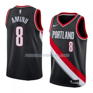 Maillot Portland Trail Blazers Al Farouq Aminu Icon 2018 Noir