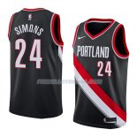 Maillot Portland Trail Blazers Anfernee Simons Icon 2018 Noir