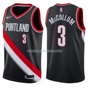 Maillot Portland Trail Blazers C.j. Mccollum Ciudad 2018-19 Noir