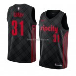 Maillot Portland Trail Blazers Seth Curry Ville 2018 Noir