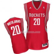 Maillot Basket Houston Rockets Motiejunas 20 Rojo