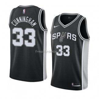 Maillot San Antonio Spurs Dante Cunningham Icon 2018 Noir