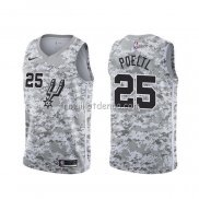 Maillot San Antonio Spurs Jakob Poeltl Earned Camuflaje