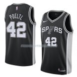 Maillot San Antonio Spurs Jakob Poeltl Icon 2018 Noir