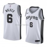 Maillot San Antonio Spurs Lonnie Walker Association 2018 Blanc