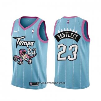 Maillot Tornto Raptors Fred Vanvleet Ville 2020-21 Rosa Bleu