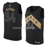 Maillot Toronto Raptors Alfonzo Mckinnie Ciudad 2018 Noir Noir