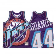 Maillot Utah Jazz Bojan Bogdanovic Mitchell & Ness Big Face Volet