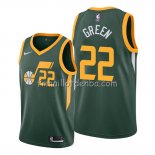 Maillot Utah Jazz Jeff Green Earned Vert