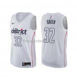 Maillot Washington Wizards Jeff Green Ville Blanc