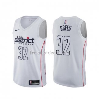 Maillot Washington Wizards Jeff Green Ville Blanc