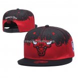 Casquette Chicago Bulls Rouge Noir