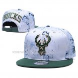 Casquette Milwaukee Bucks 9FIFTY Snapback Blanc Vert