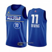 Maillot All Star 2021 Brooklyn Nets Kyrie Irving Bleu