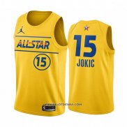 Maillot All Star 2021 Denver Nuggets Nikola Jokic Or