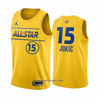 Maillot All Star 2021 Denver Nuggets Nikola Jokic Or