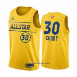 Maillot All Star 2021 Golden State Warriors Stephen Curry Or