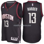 Maillot Basket Alternate Black Space City Houston Rockets Harden 13 Negro