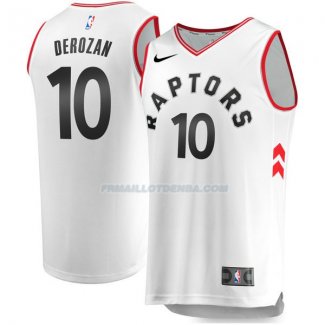 Maillot Basket Authentique Toronto Raptors DeRozan 2017-18 10 Blanc