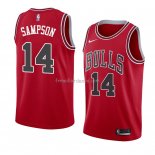 Maillot Chicago Bulls Jakarr Sampson Icon 2018 Rouge