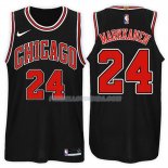 Maillot Basket Chicago Bulls Lauri Markkanen Statement 2017-18 24 Noir