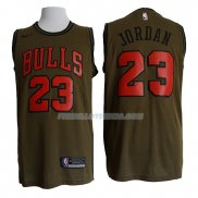 Maillot Chicago Bulls Michael Jordan Nike 23 Vert