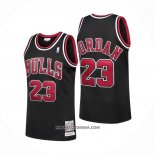 Maillot Chicago Bulls Michael Jordan No 23 Mitchell & Ness 1997-98 Noir