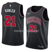 Maillot Chicago Bulls Noah Vonleh Statement 2018 Noir