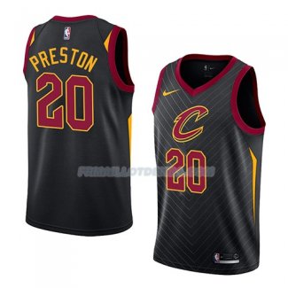 Maillot Cleveland Cavaliers Billy Preston Statement 2018 Noir