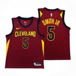 Maillot Cleveland Cavaliers Dennis Smith JR. NO 5 Icon 2018 Rouge