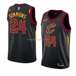 Maillot Cleveland Cavaliers Kobi Simmons Statement 2018 Noir