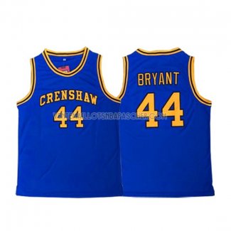 Maillot Basket Crenshaw Bryant 44 Bleu