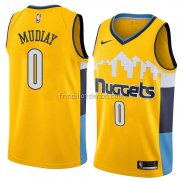 Maillot Denver Nuggets Emmanuel Mudiay Statement 2018 Jaune