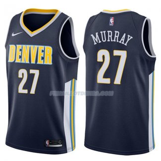 Maillot Denver Nuggets Jamal Murray Icon 2017-18 27 Azul