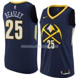 Maillot Denver Nuggets Malik Beasley Ciudad 2018 Bleu