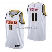 Maillot Denver Nuggets Monte Morris Association Blanc