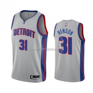 Maillot Detroit Pistons John Henson Statement 2020-21 Gris