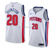 Maillot Detroit Pistons Wayne Ellington Association 2018 Blanc