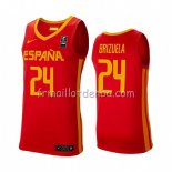 Maillot Espagne Dario Brizuela 2019 FIBA Baketball World Cup Rouge