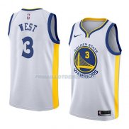 Maillot Golden State Warriors David West Association 2018 Blanc