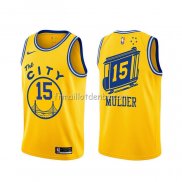 Maillot Golden State Warriors Mychal Mulder Classic Jaune