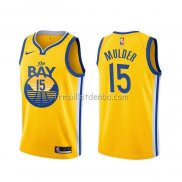 Maillot Golden State Warriors Mychal Mulder Statement Jaune